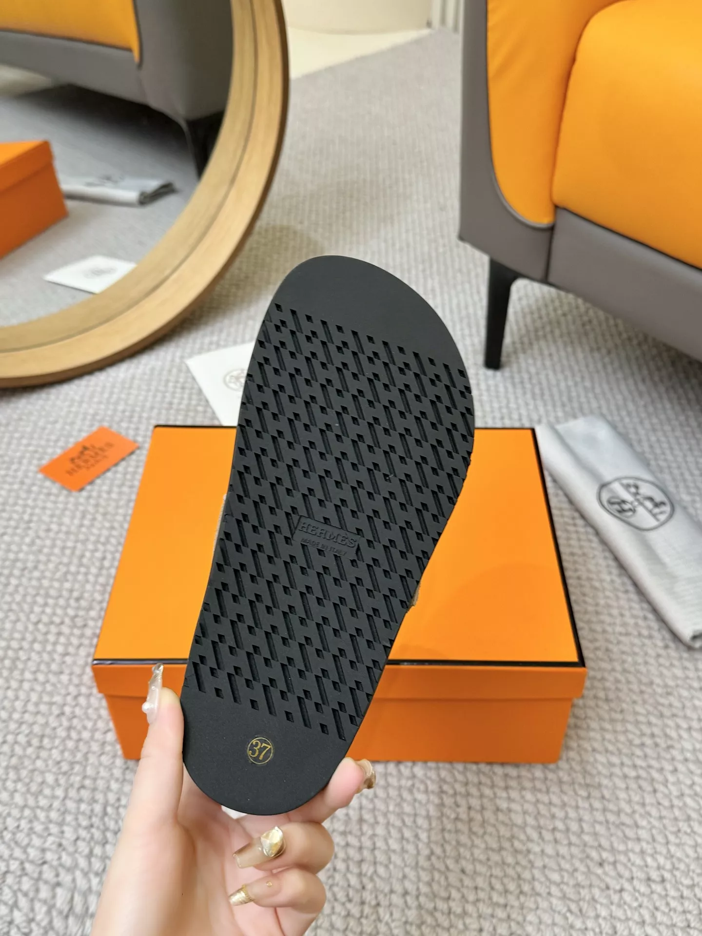 Hermes Slippers For Women Compact 3867