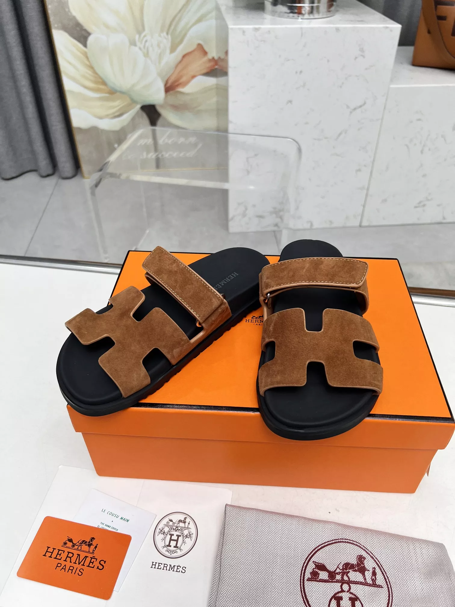 Hermes Slippers For Women Compact 5613
