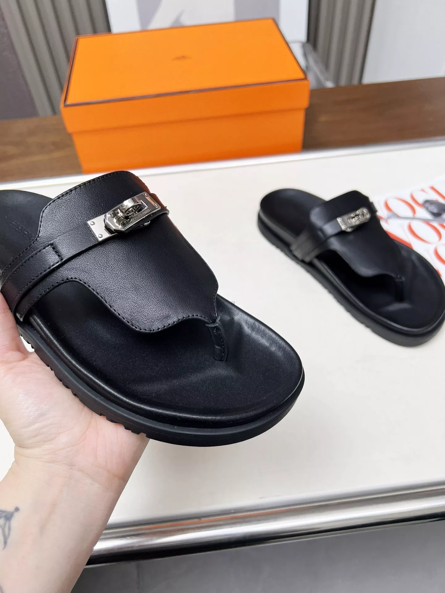 Hermes Slippers For Women Functional 4502
