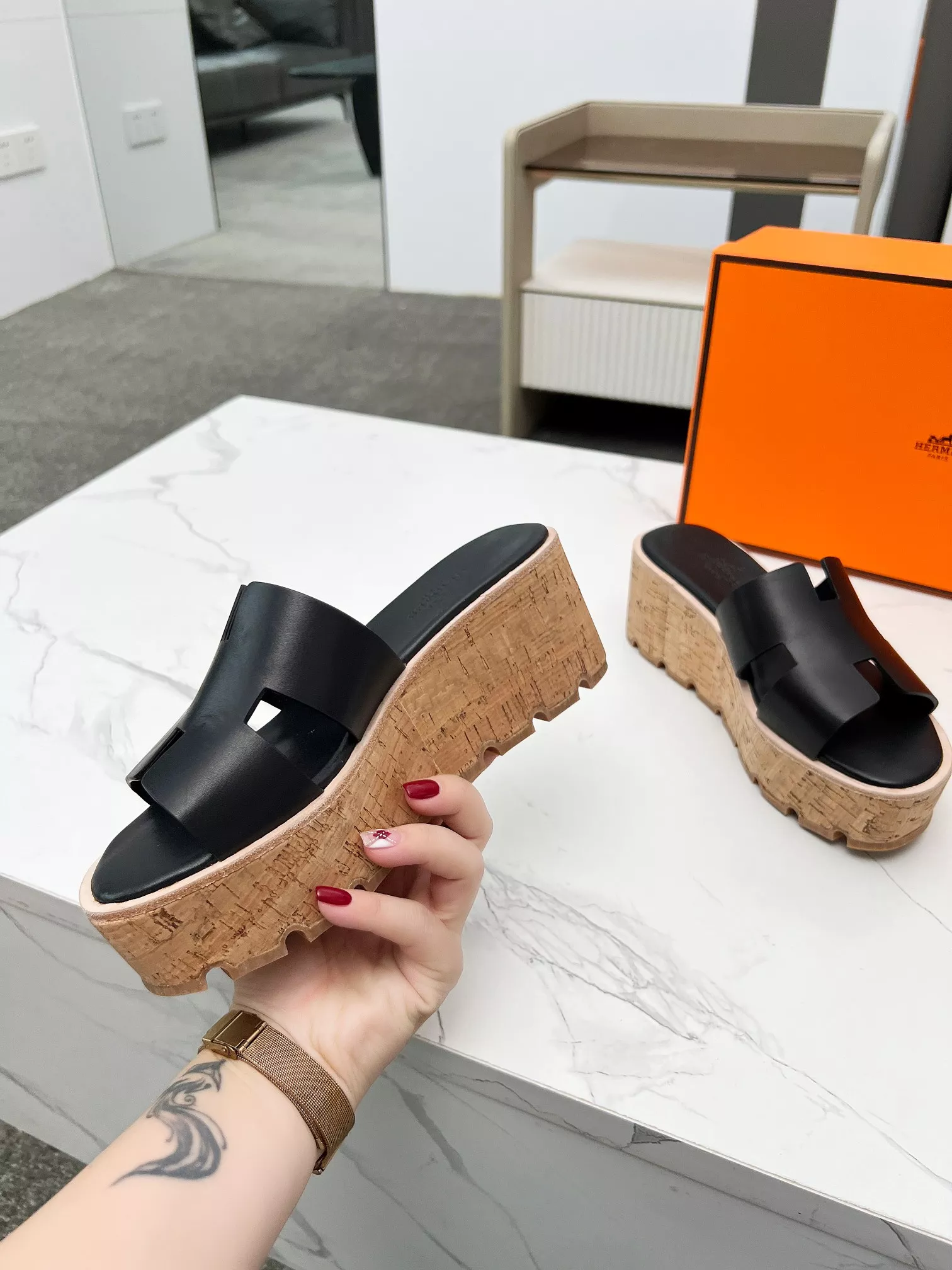 Hermes Slippers For Women Minimalist 4140