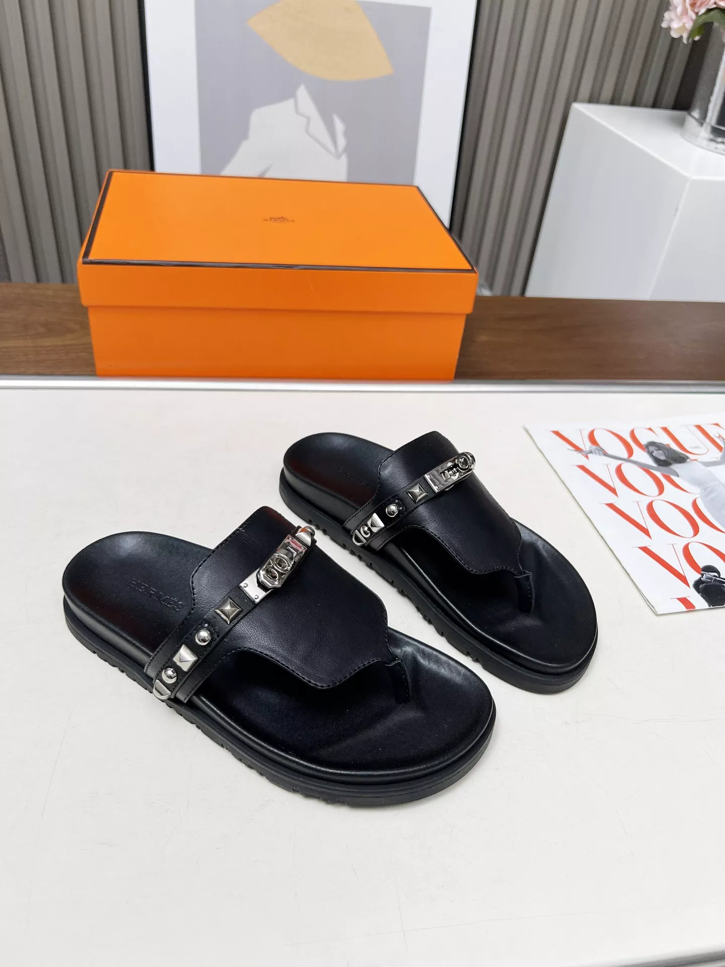 Hermes Slippers For Women Soft 8737