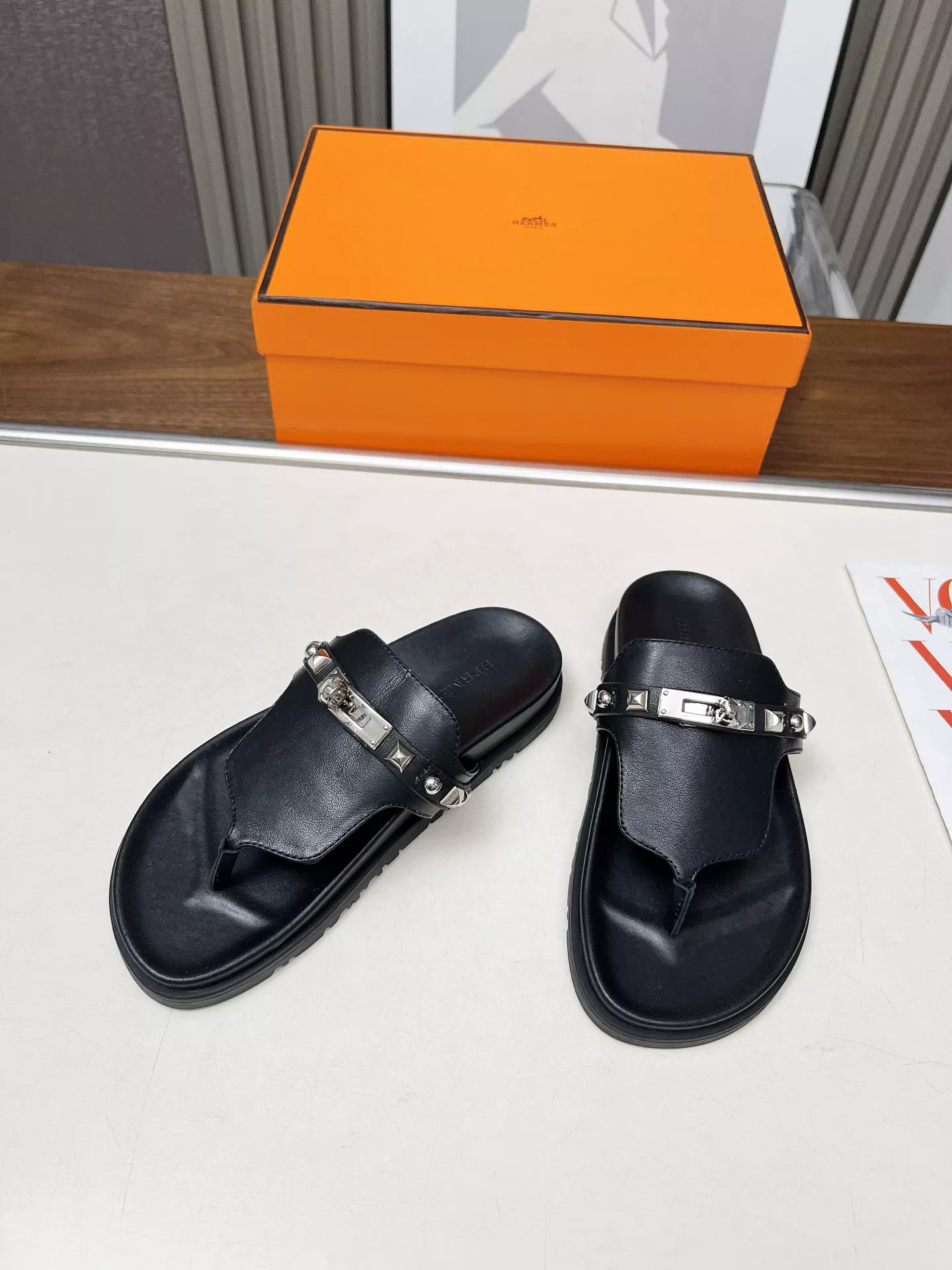 Hermes Slippers For Women Soft 8737