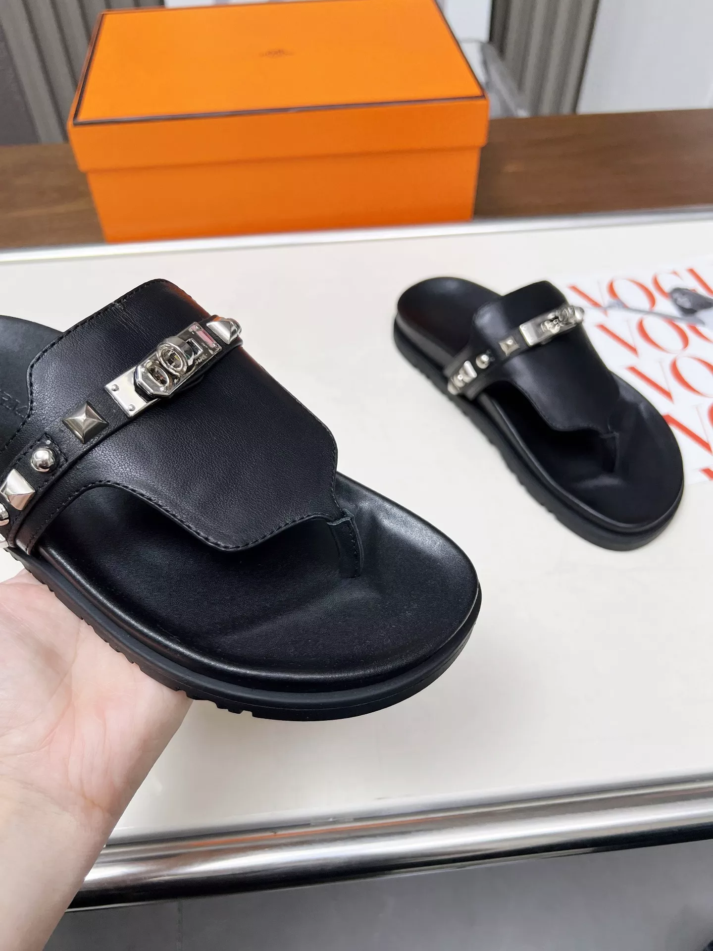Hermes Slippers For Women Soft 8737