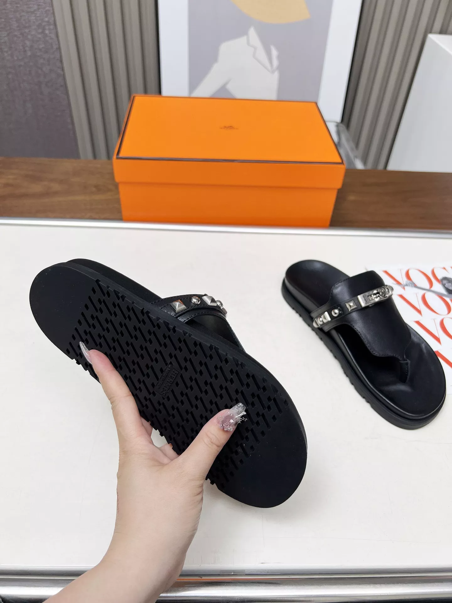 Hermes Slippers For Women Soft 8737