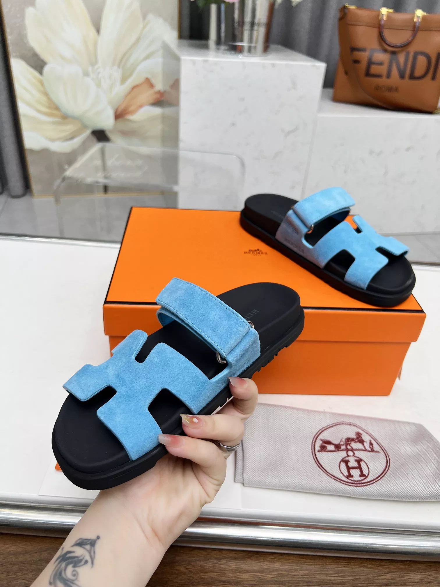 Hermes Slippers For Women Trendy 3956