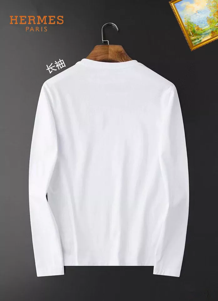 Hermes T-Shirts Long Sleeved For Unisex Breathable 5569