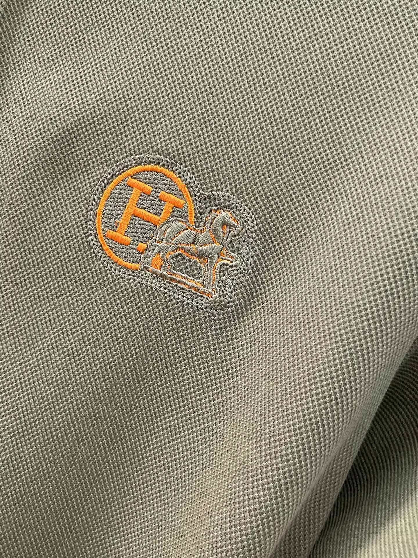 Hermes T-Shirts Short Sleeved For Men AllSeason 3847