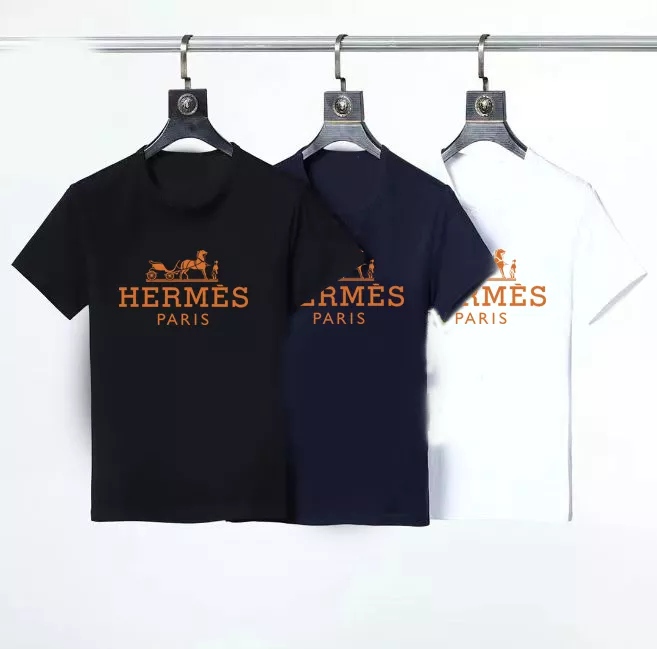 Hermes T-Shirts Short Sleeved For Men Breathable 7667
