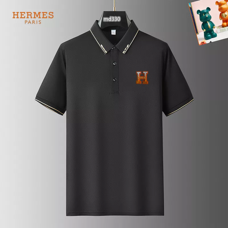 Hermes T-Shirts Short Sleeved For Men Bright 6271