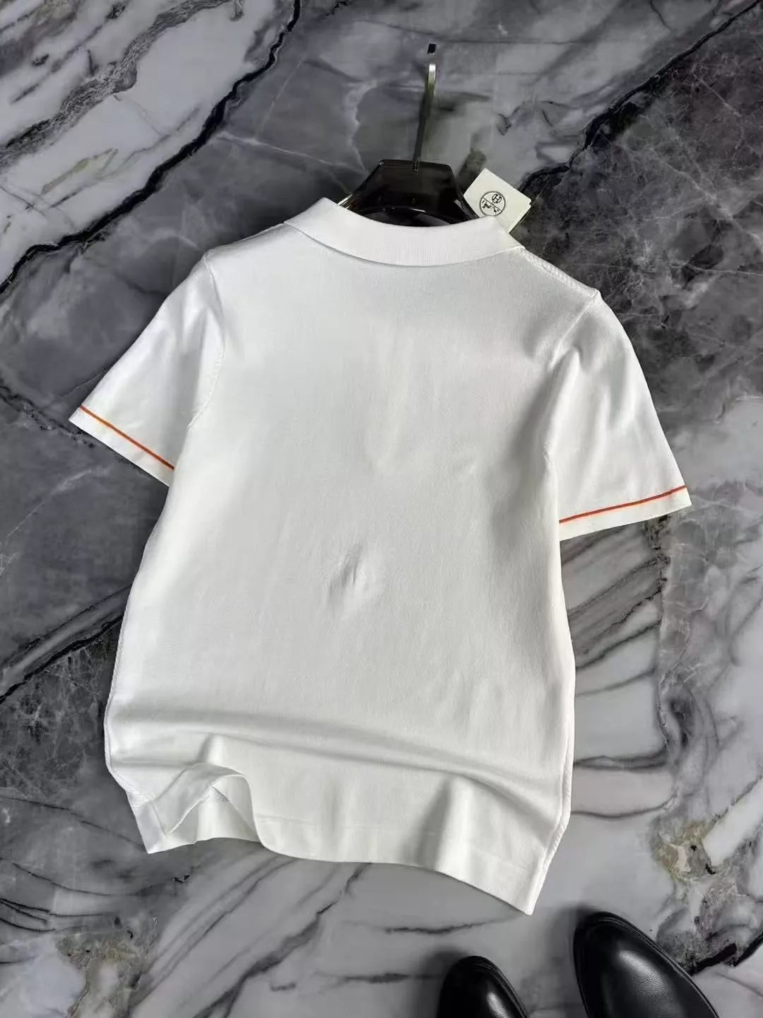 Hermes T-Shirts Short Sleeved For Men Bright 6551