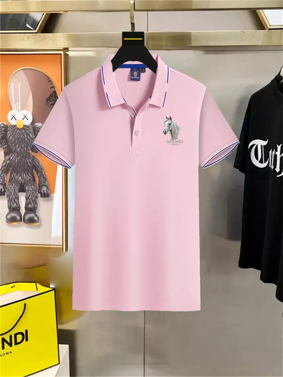 Hermes T-Shirts Short Sleeved For Men Comfortable 1232