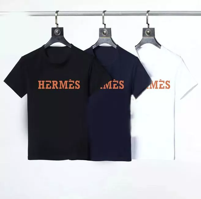 Hermes T-Shirts Short Sleeved For Men Compact 2064