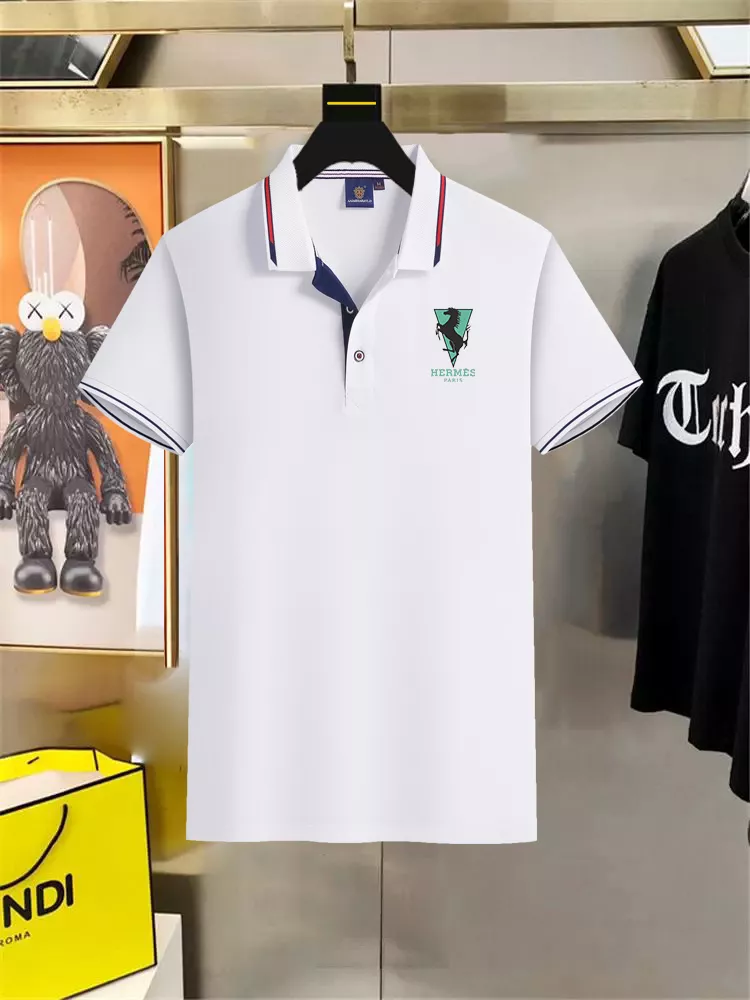 Hermes T-Shirts Short Sleeved For Men Cozy 7703