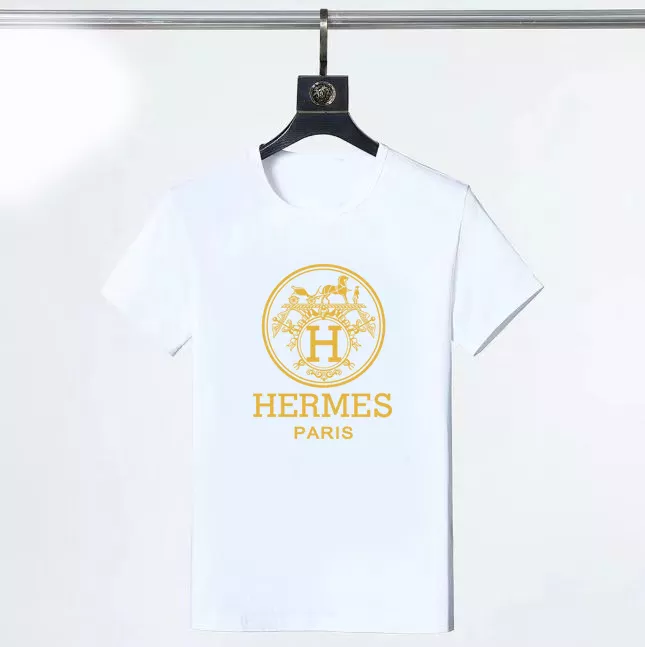 Hermes T-Shirts Short Sleeved For Men Durable 9520