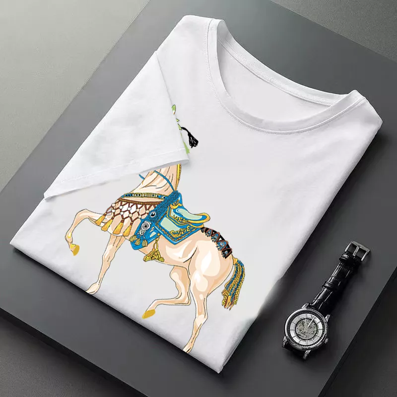 Hermes T-Shirts Short Sleeved For Men GoAnywhere 9241