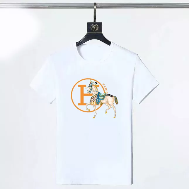Hermes T-Shirts Short Sleeved For Men Lightweight 9605