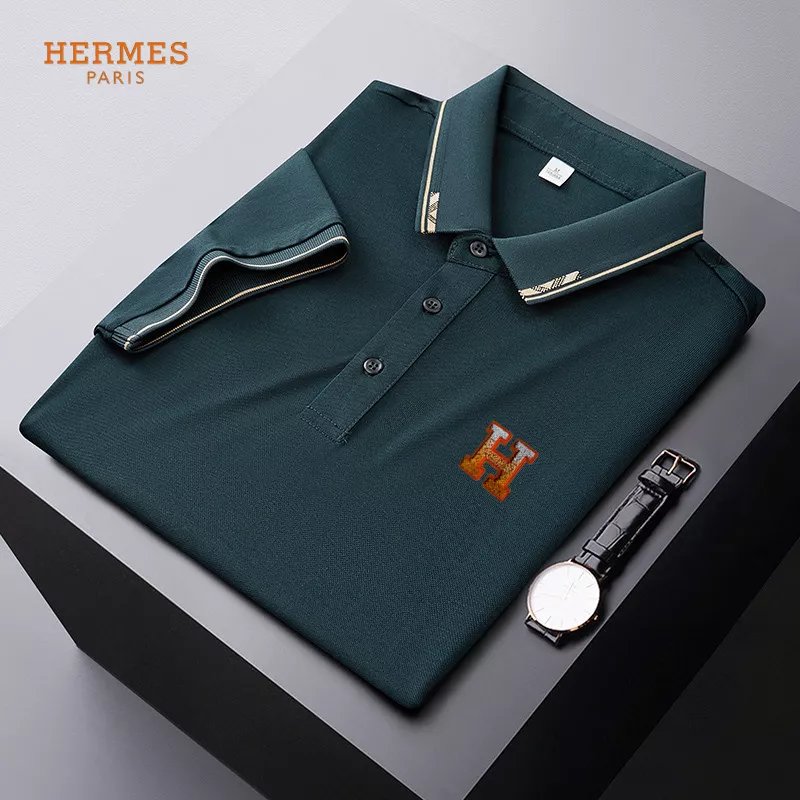 Hermes T-Shirts Short Sleeved For Men Refined 3200