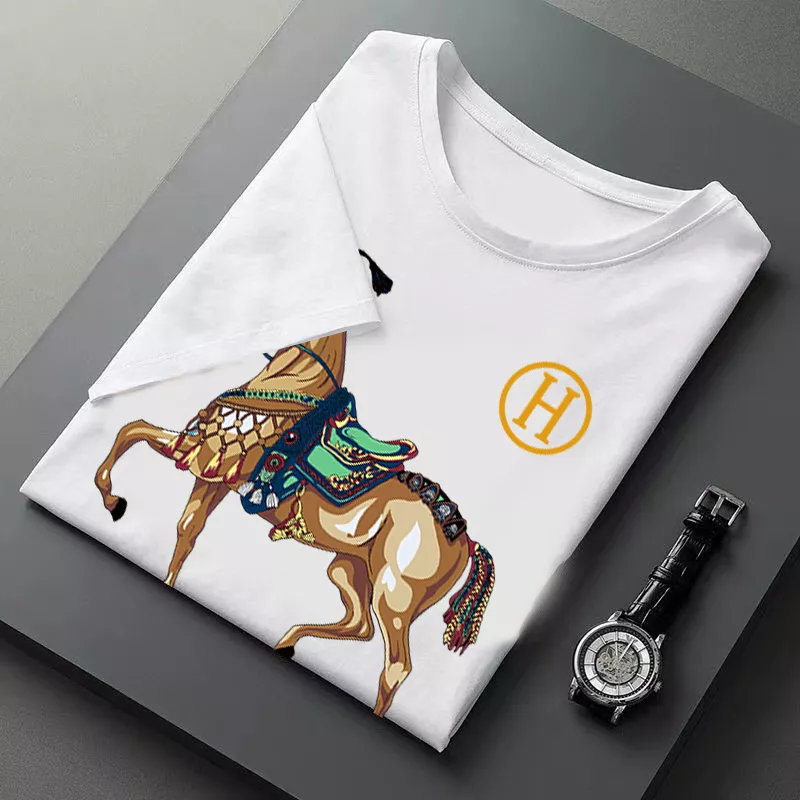 Hermes T-Shirts Short Sleeved For Men Reliable 2254