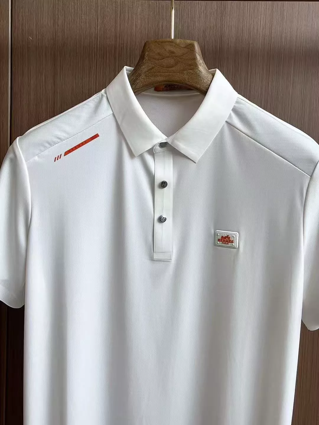 Hermes T-Shirts Short Sleeved For Men Vibrant 1265