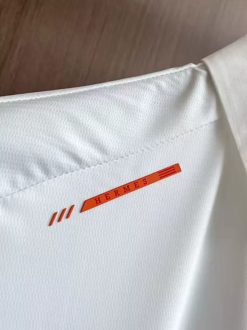Hermes T-Shirts Short Sleeved For Men Vibrant 1265