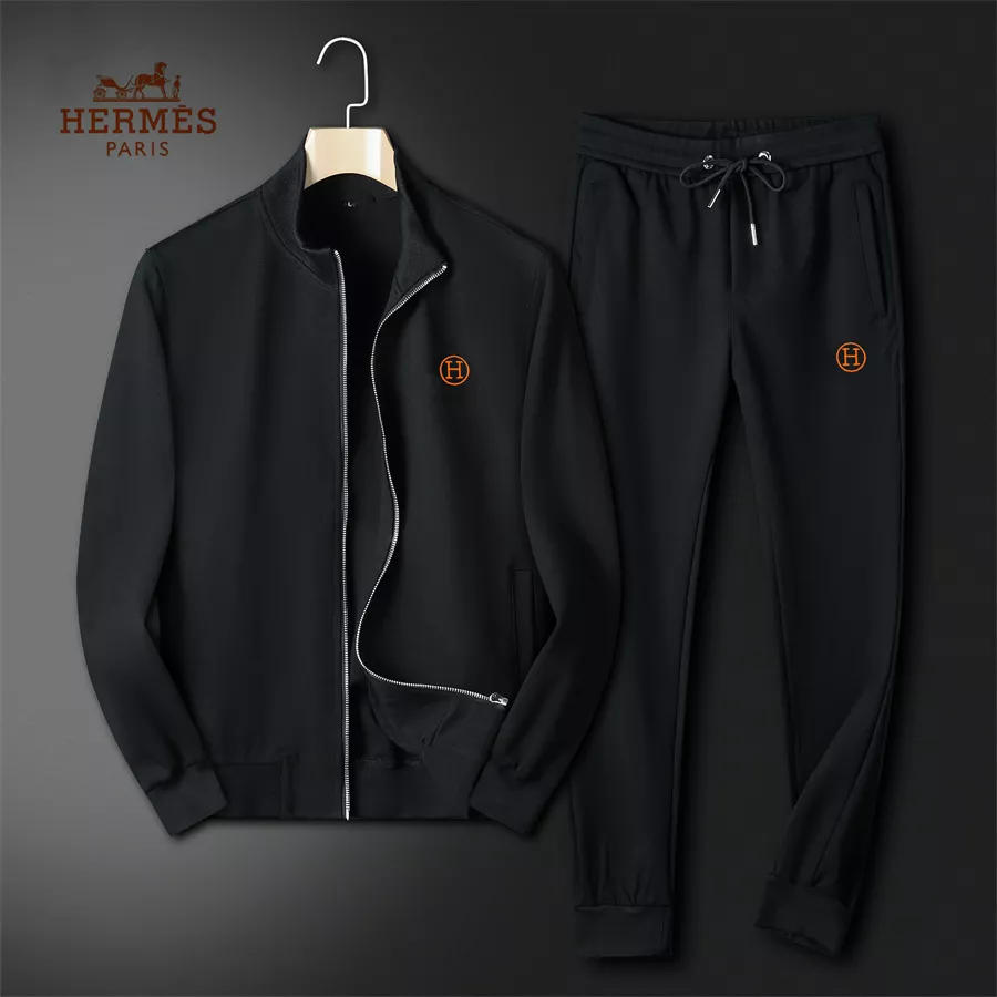 Hermes Tracksuits Long Sleeved For Men Practical 1655
