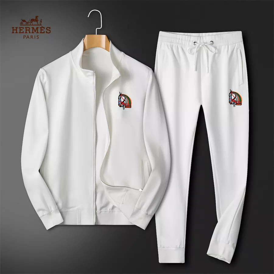 Hermes Tracksuits Long Sleeved For Men Refined 3549