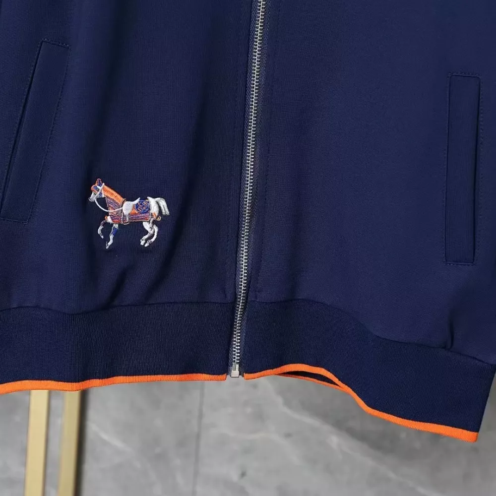 Hermes Tracksuits Long Sleeved For Men Sleek 2900