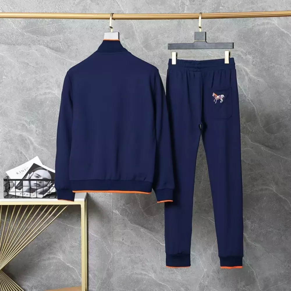Hermes Tracksuits Long Sleeved For Men Sleek 2900