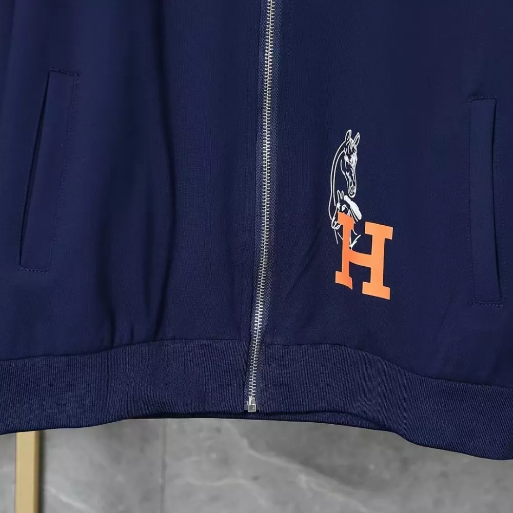 Hermes Tracksuits Long Sleeved For Men Trendy 6141