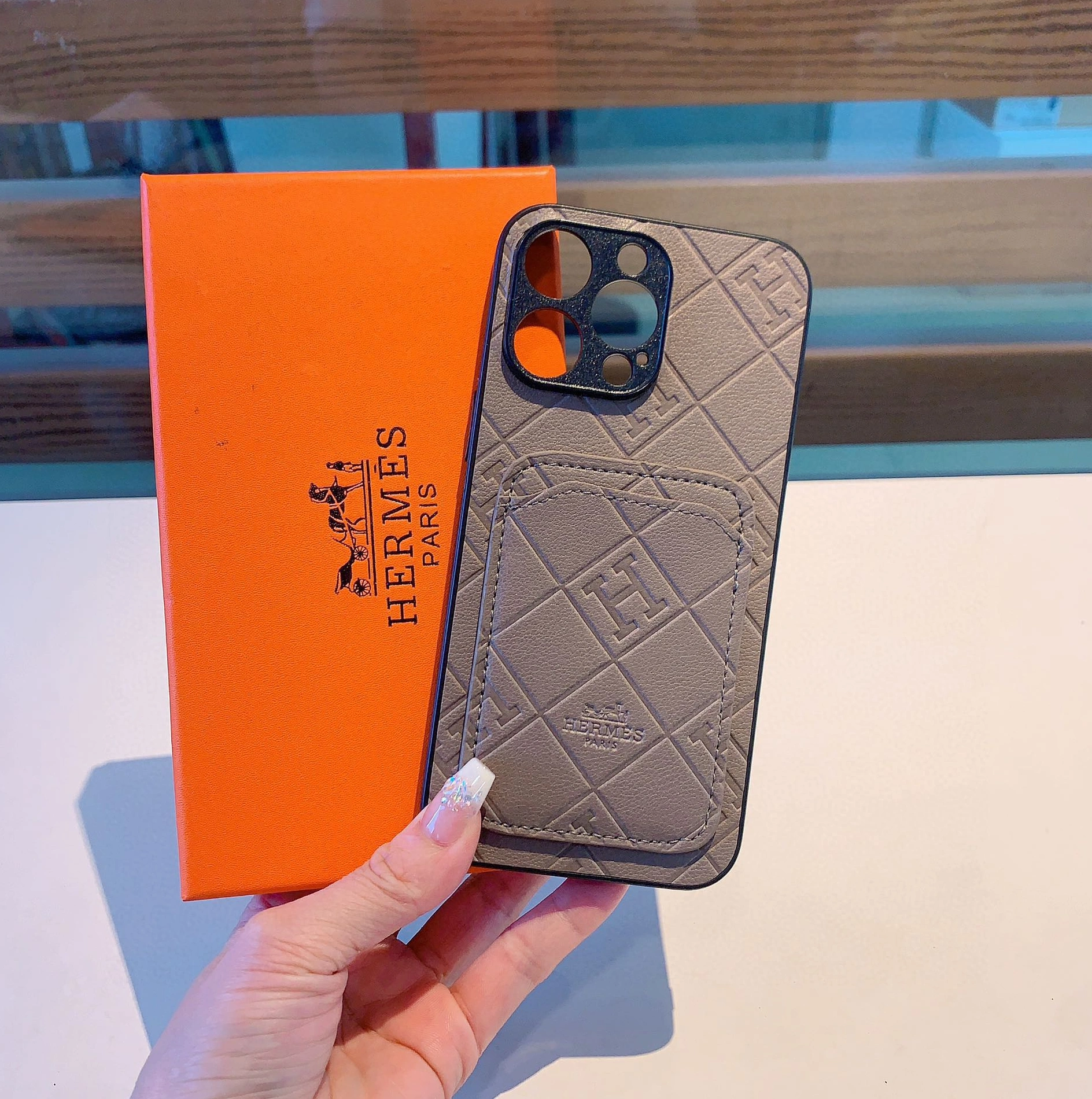 Hermes iPhone Case Refined 6297