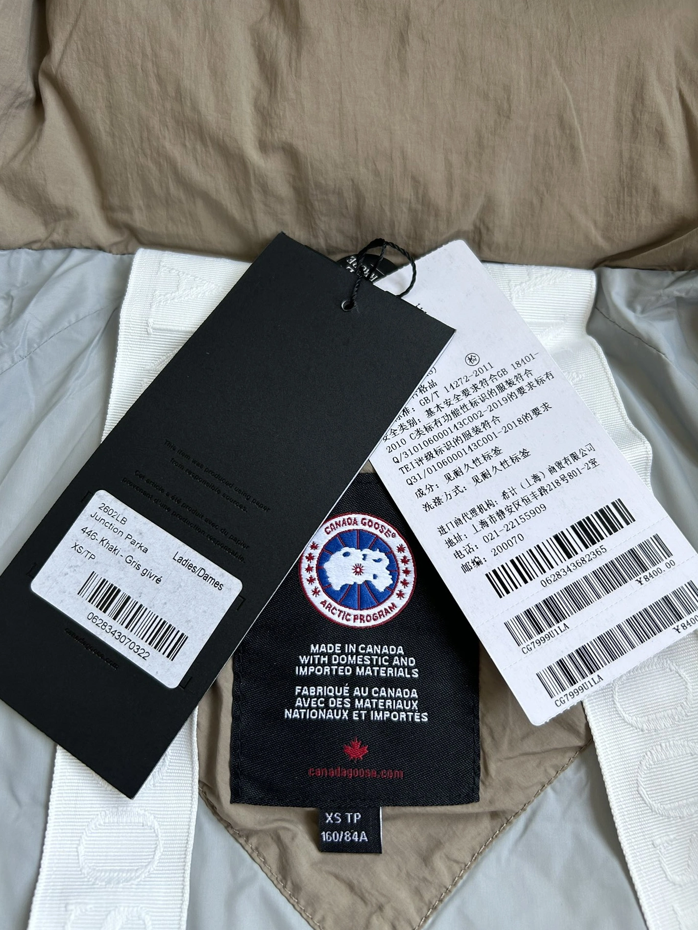 HighQuality 1460 Canada Goose Down Feather Coat Long Sleeved For Women