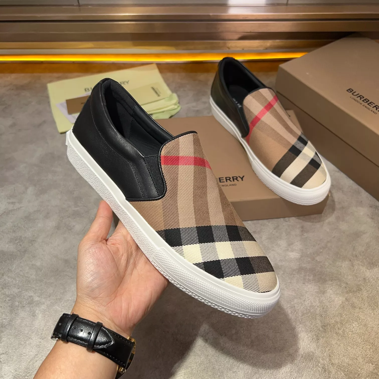 HighQuality 1515 Burberry Casual Shoes For Men
