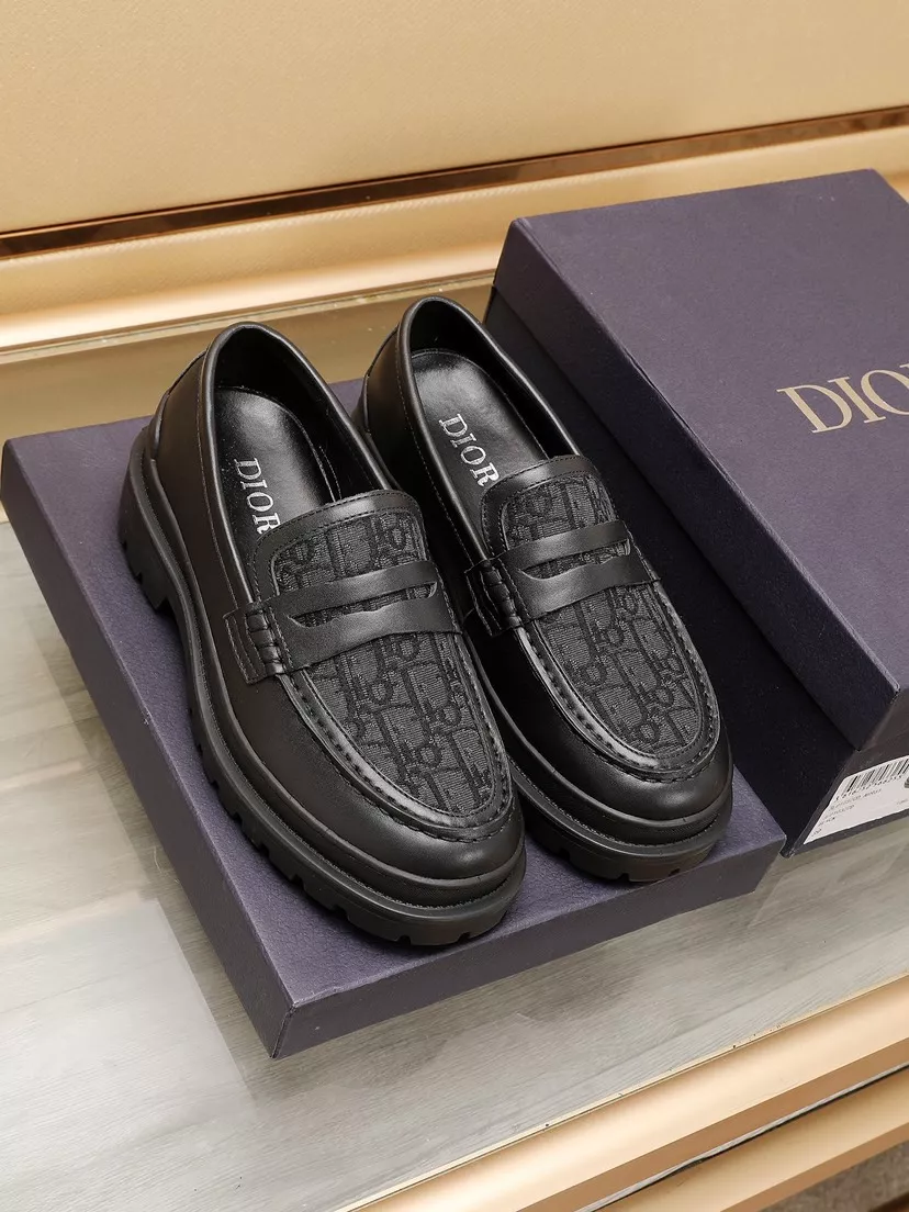 HighQuality 1733 Christian Dior Leather Shoes For Men