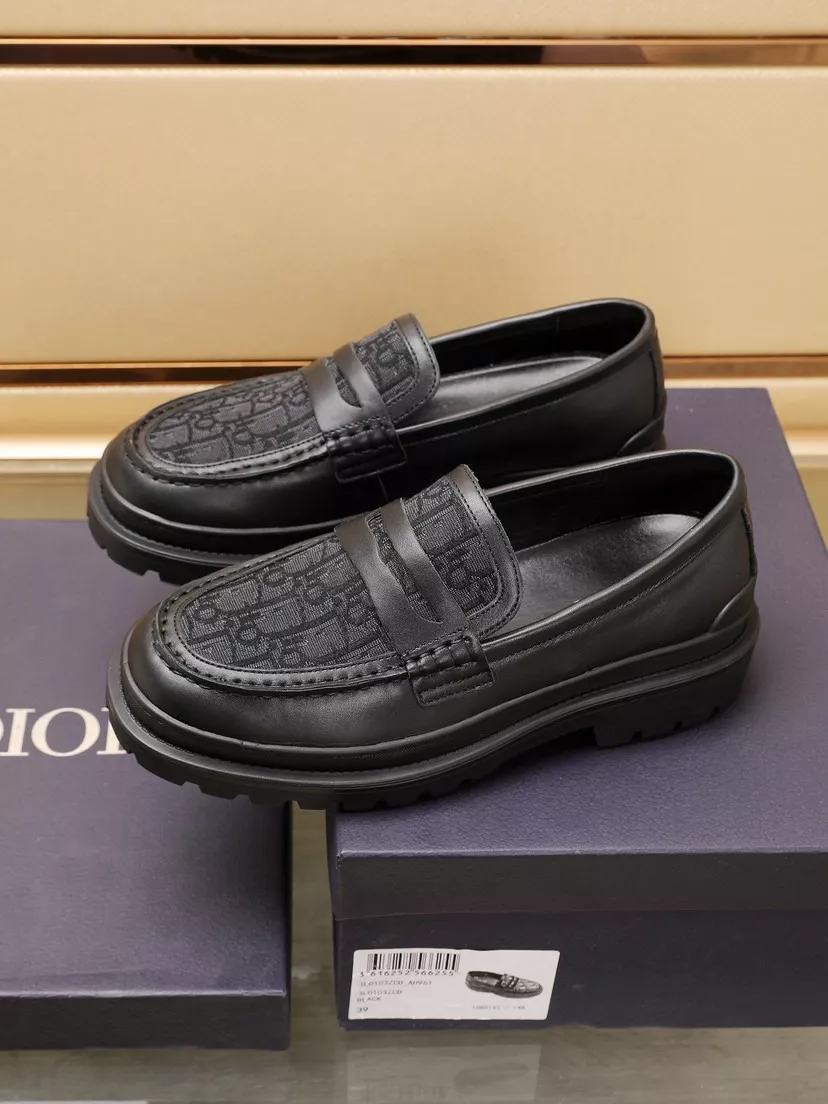 HighQuality 1733 Christian Dior Leather Shoes For Men