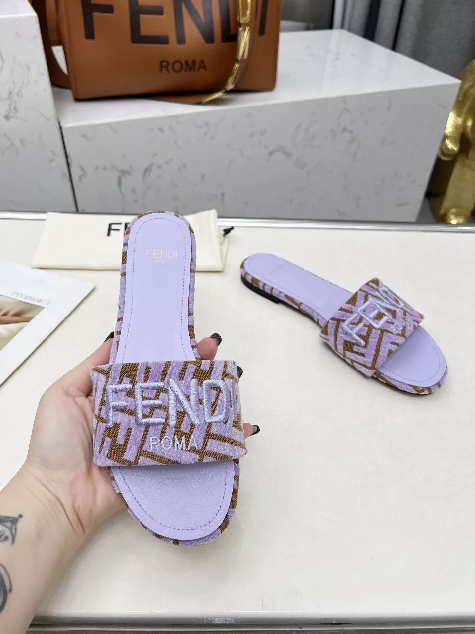 HighQuality 1925 Fendi Slippers For Women