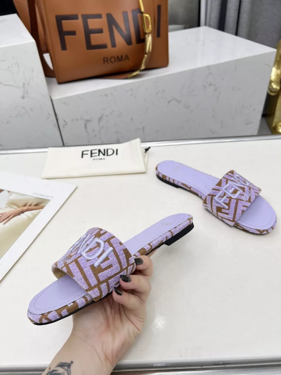HighQuality 1925 Fendi Slippers For Women