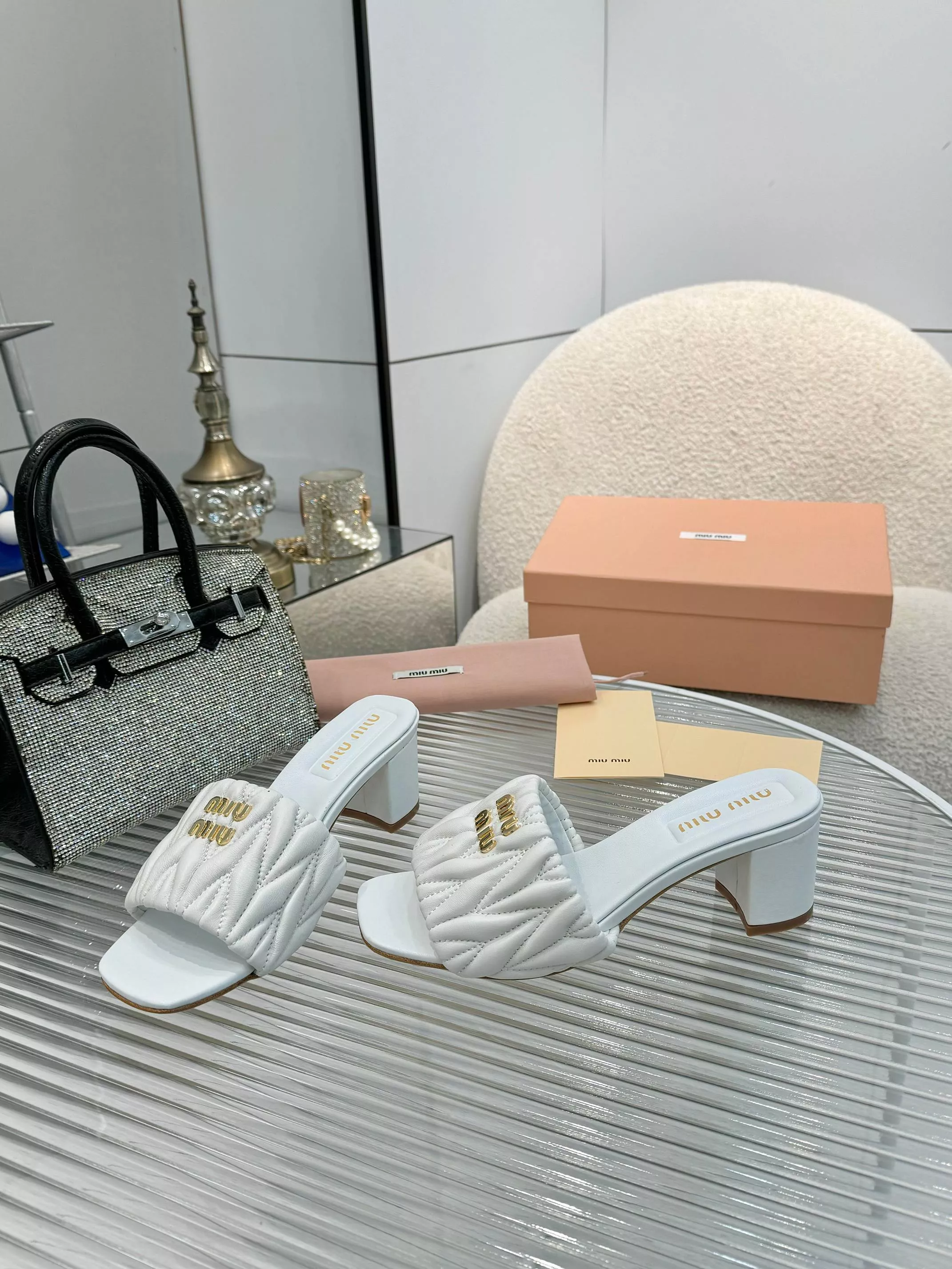 HighQuality 2230 MIU MIU Slippers For Women