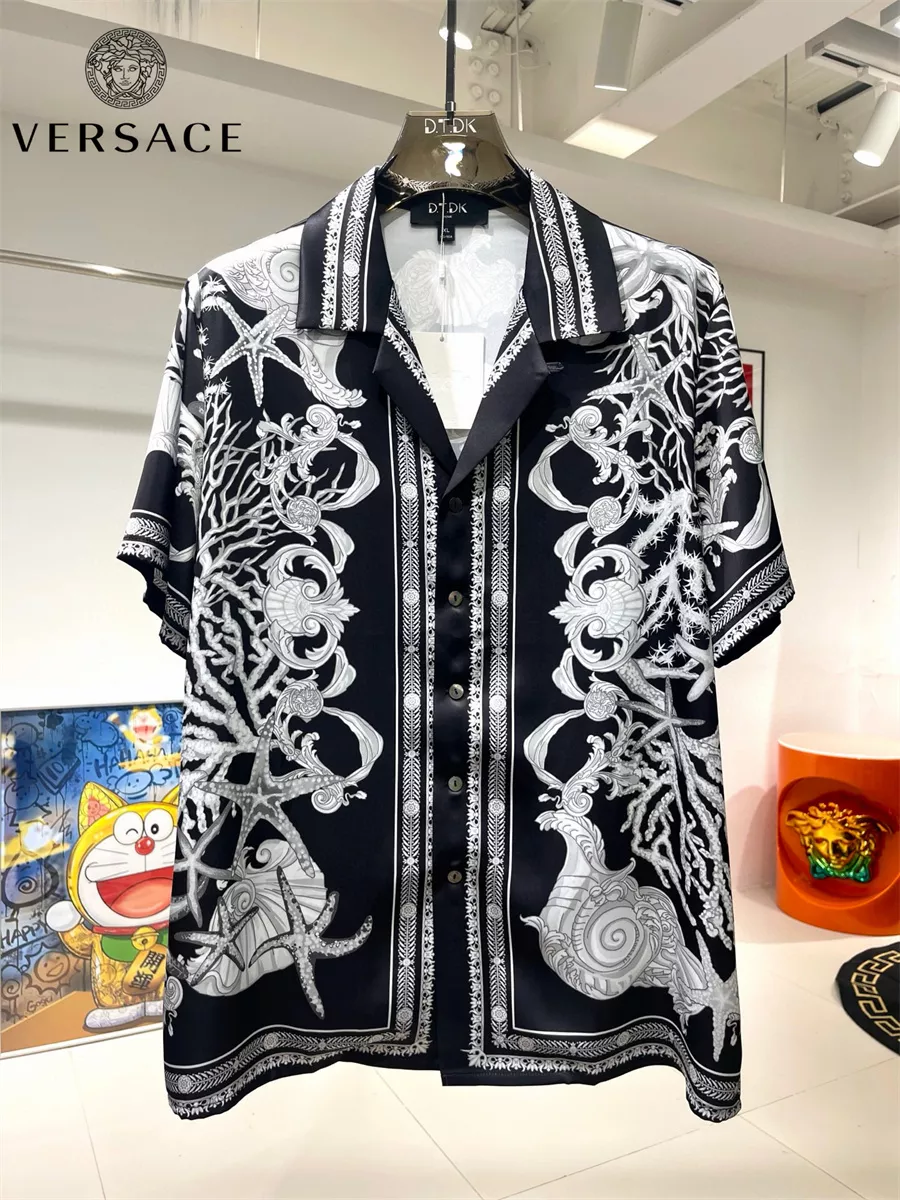 HighQuality 2552 Versace Tracksuits Short Sleeved For Men