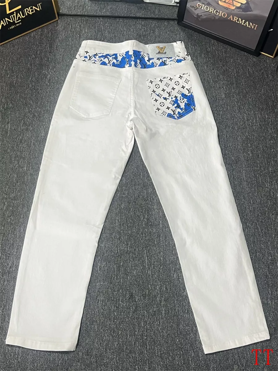 HighQuality 2848 Louis Vuitton LV Jeans For Men