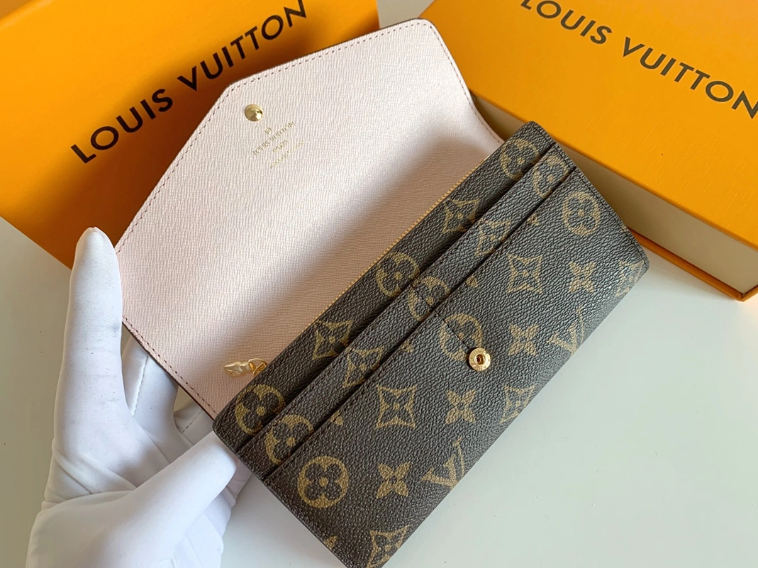 HighQuality 3101 Louis Vuitton LV Wallets In Pink For Women