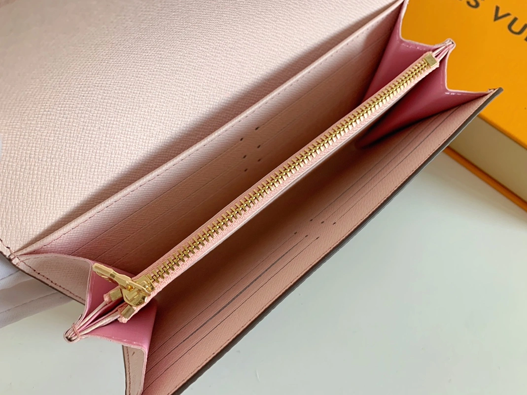 HighQuality 3101 Louis Vuitton LV Wallets In Pink For Women