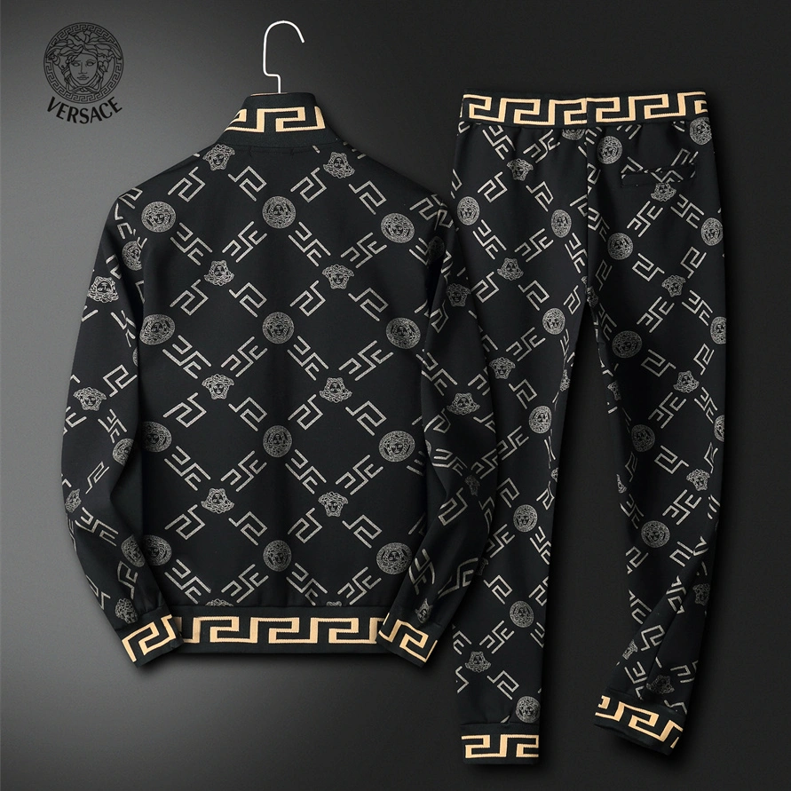 HighQuality 3538 Versace Tracksuits Long Sleeved For Men