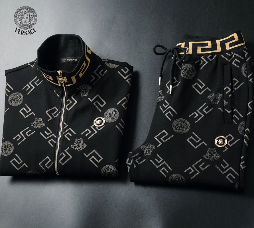 HighQuality 3538 Versace Tracksuits Long Sleeved For Men