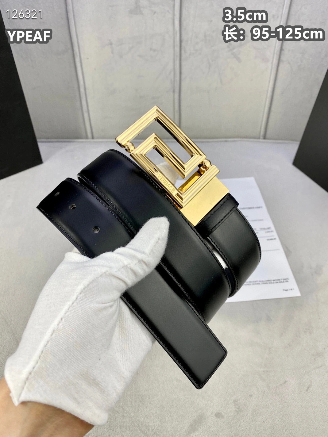 HighQuality 3695 Versace AAA Quality Belts For Unisex