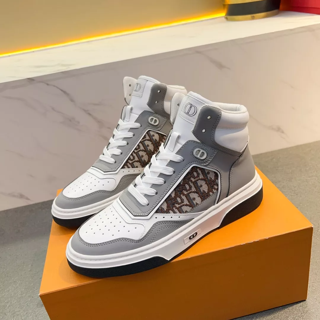 HighQuality 3829 Christian Dior High Top Shoes For Men