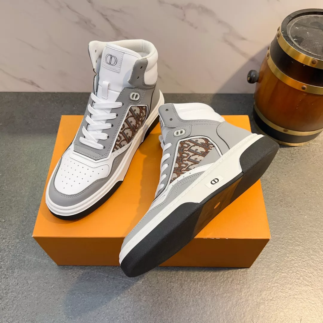 HighQuality 3829 Christian Dior High Top Shoes For Men