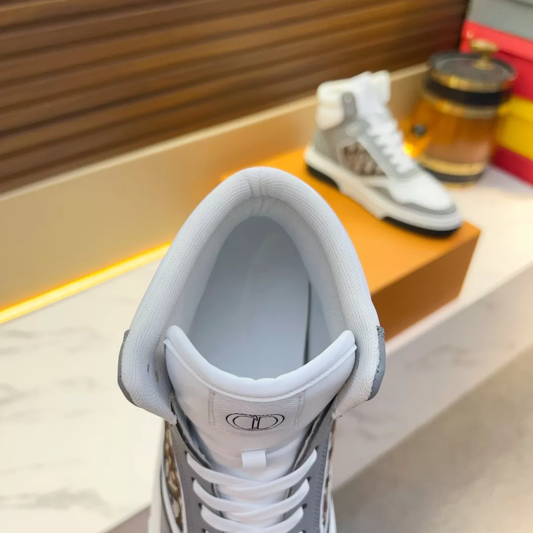 HighQuality 3829 Christian Dior High Top Shoes For Men