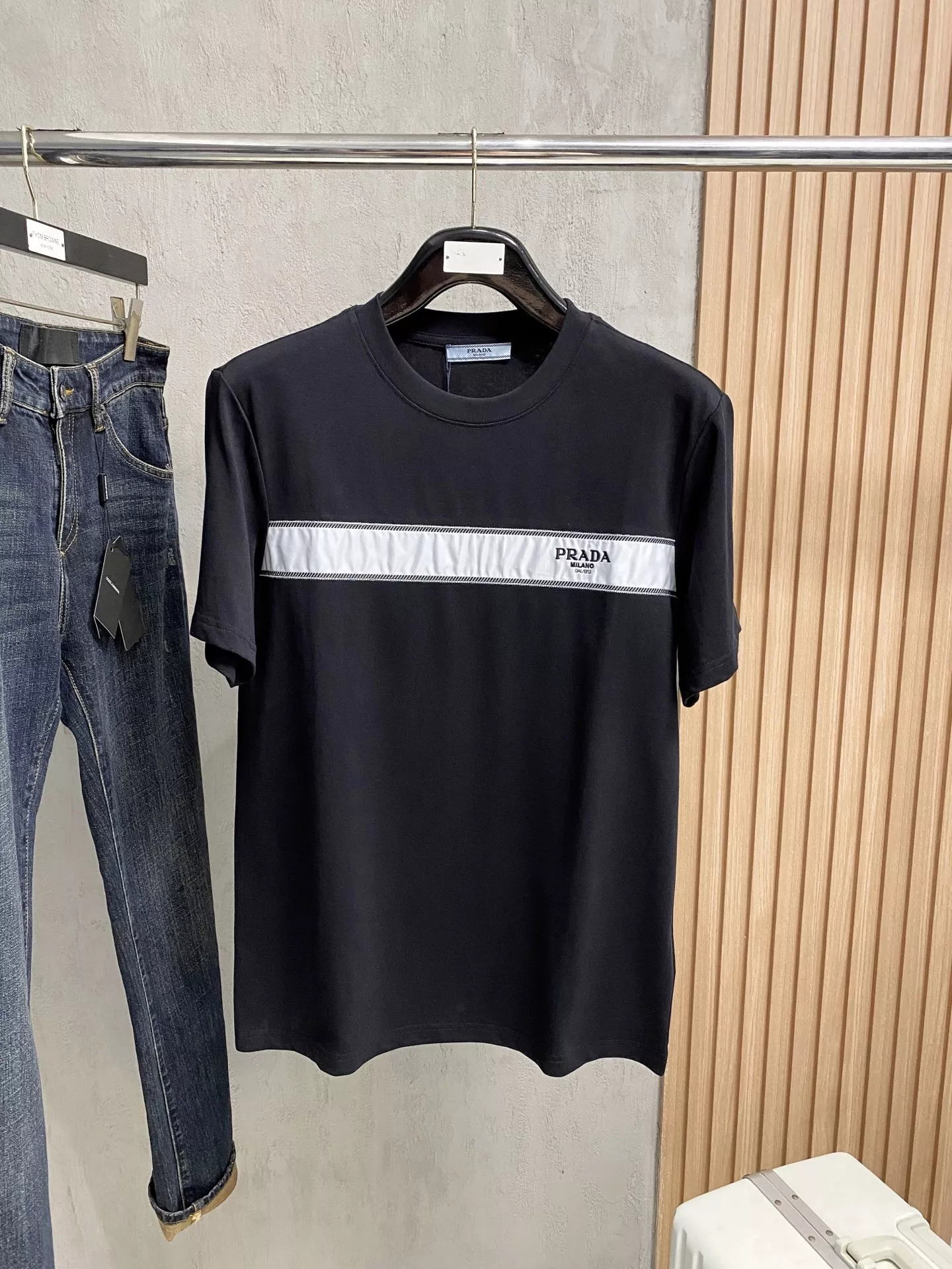 HighQuality 3858 Prada T-Shirts Short Sleeved For Unisex