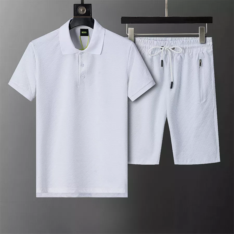 HighQuality 393 Boss Tracksuits Short Sleeved For Men