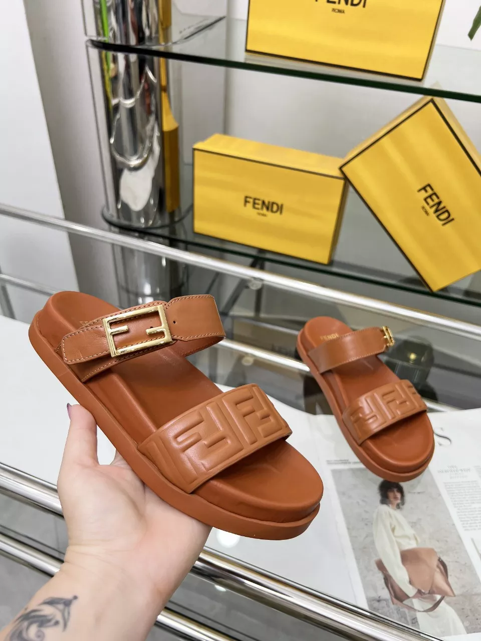 HighQuality 4184 Fendi Slippers For Women